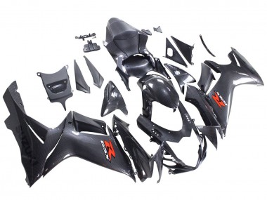 2011-2024 Suzuki GSXR 600 / GSXR 750 Motorcycle Fairings - Black Carbon Fiber Red Canada Websites