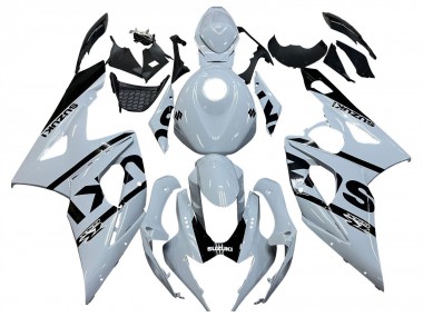 2005-2006 Suzuki GSXR 1000 Motorcycle Fairings - White Black Canada Websites