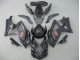 2007-2008 Suzuki GSXR 1000 Motorcycle Fairings - Matte Black Glossy Black Canada Websites