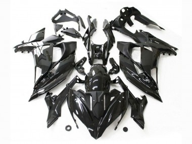 2017-2019 Kawasaki Ninja 650 EX650 Motorcycle Fairings - Glossy Black Canada Websites