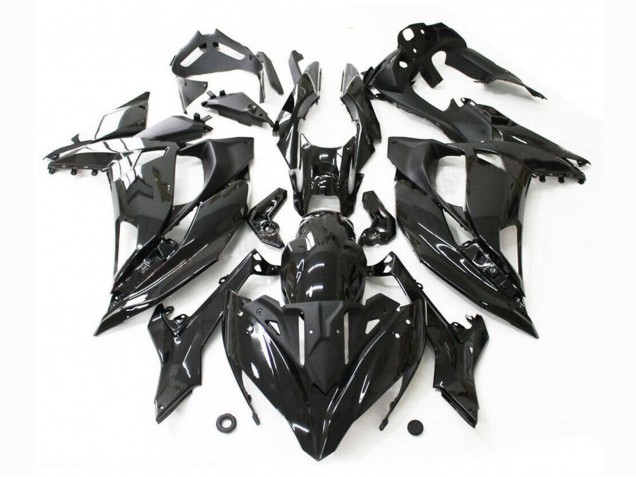 2017-2019 Kawasaki Ninja 650 EX650 Motorcycle Fairings - Glossy Black Canada Websites
