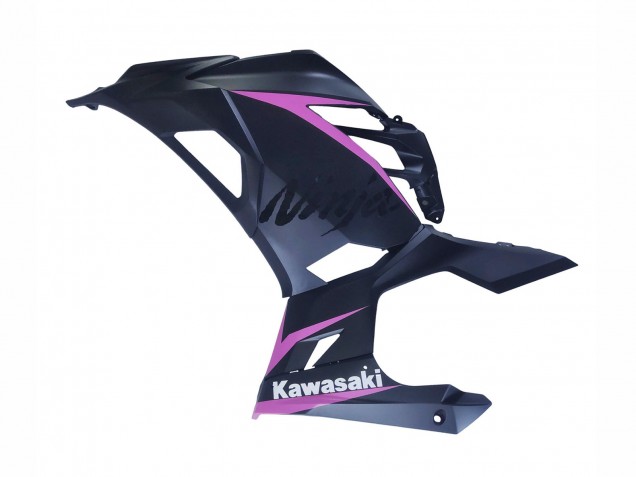 2018-2024 Kawasaki Ninja 400 Motorcycle Fairings - Matte Black Pink Canada Websites