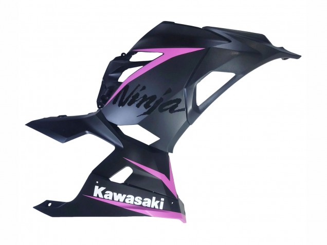 2018-2024 Kawasaki Ninja 400 Motorcycle Fairings - Matte Black Pink Canada Websites