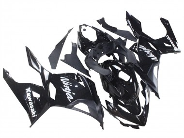 2018-2024 Kawasaki Ninja 400 Motorcycle Fairings - Glossy Black Matte Black White Decals Canada Websites