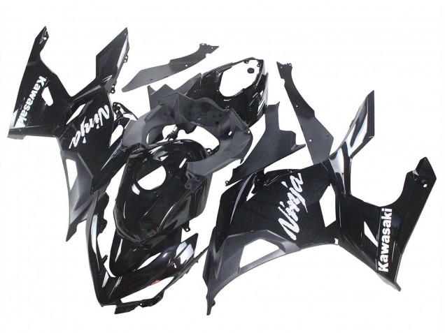 2018-2024 Kawasaki Ninja 400 Motorcycle Fairings - Glossy Black Matte Black White Decals Canada Websites