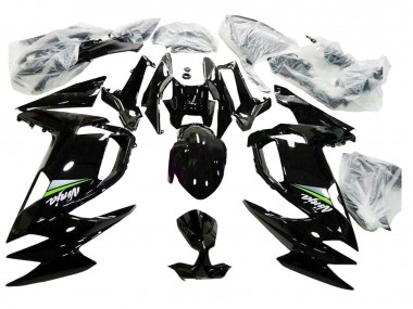 2020-2024 Kawasaki Ninja 650 EX650 Motorcycle Fairings - Glossy Black Green Canada Websites