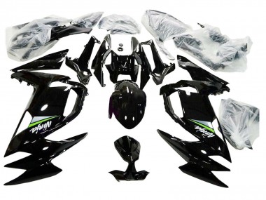 2020-2024 Kawasaki Ninja 650 EX650 Motorcycle Fairings - Glossy Black Green Canada Websites
