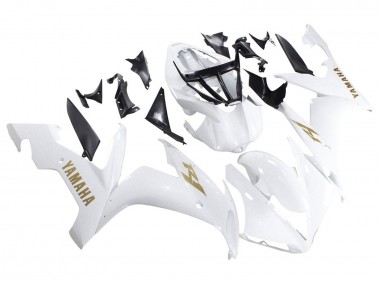 2004-2006 Yamaha YZF 1000 R1 Motorcycle Fairings - White Gold Decals Canada Websites