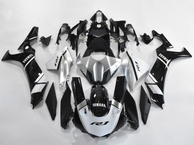 2020-2025 Yamaha YZF 1000 R1 Motorcycle Fairings - Silver White Glossy Black Canada Websites