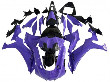 2020-2025 Yamaha YZF 1000 R1 Motorcycle Fairings - Purple Glossy Black Canada Websites
