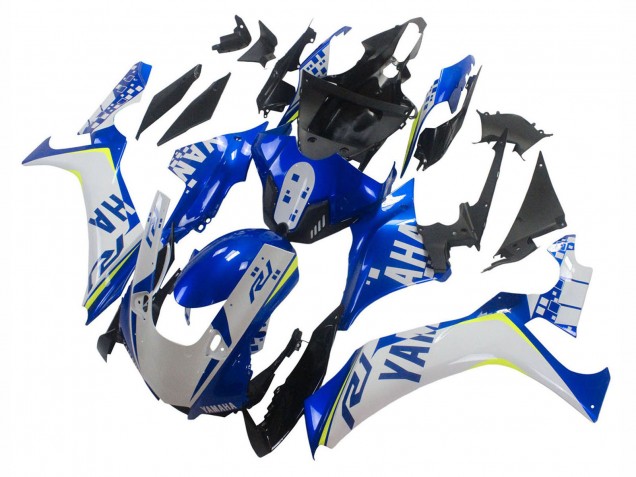 2020-2025 Yamaha YZF 1000 R1 Motorcycle Fairings - White Blue Neon Yellow Glossy Black Canada Websites