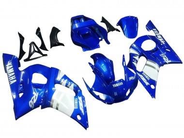 1998-2002 Yamaha YZF 600 R6 Motorcycle Fairings - Blue White Canada Websites