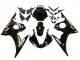 2006-2009 Yamaha YZF R6S Motorcycle Fairings - Glossy Black White Decals Canada Websites