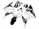 2003-2004 Yamaha YZF R6 Motorcycle Fairing - White Glossy Black Canada Websites