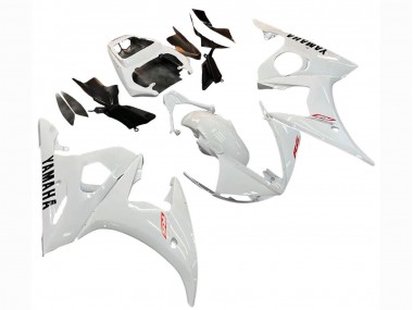 2003-2004 Yamaha YZF R6 Motorcycle Fairing - White Canada Websites