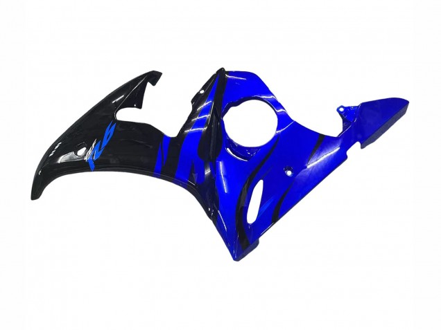 2006-2009 Yamaha YZF R6S Motorcycle Fairings - Blue Glossy Black Canada Websites
