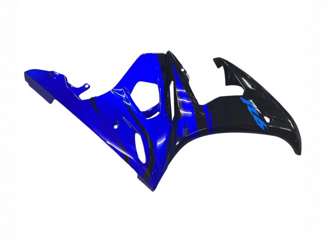 2006-2009 Yamaha YZF R6S Motorcycle Fairings - Blue Glossy Black Canada Websites