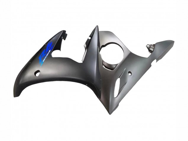 2003-2004 Yamaha YZF R6 Motorcycle Fairings - Matte Black Blue Canada Websites