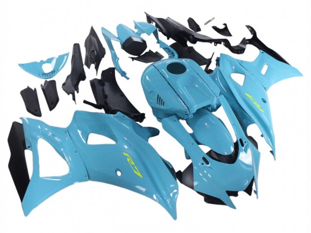 2021-2024 Yamaha YZF R7 Motorcycle Fairings - Blue Canada Websites