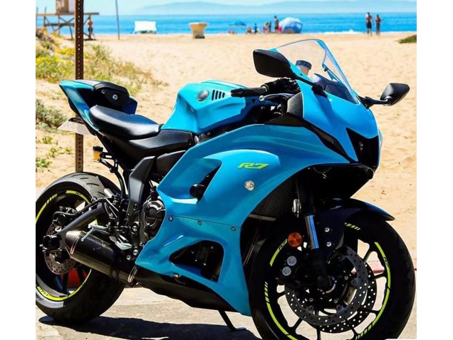 2021-2024 Yamaha YZF R7 Motorcycle Fairings - Blue Canada Websites