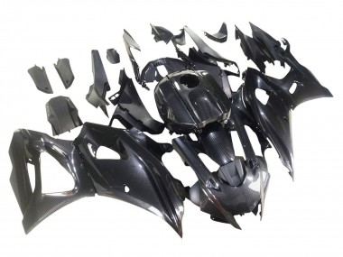 2021-2024 Yamaha YZF R7 Motorcycle Fairings - Black Carbon Fiber Carbon Fiber Canada Websites