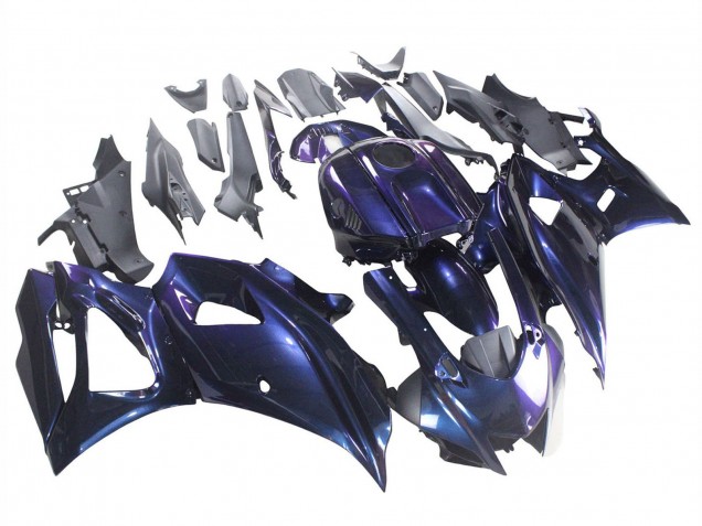 2021-2024 Yamaha YZF R7 Motorcycle Fairings - Gradient Blue Purple Canada Websites