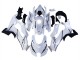 2021-2025 Kawasaki ZX10R Motorcycle Fairings - White Black Canada Websites