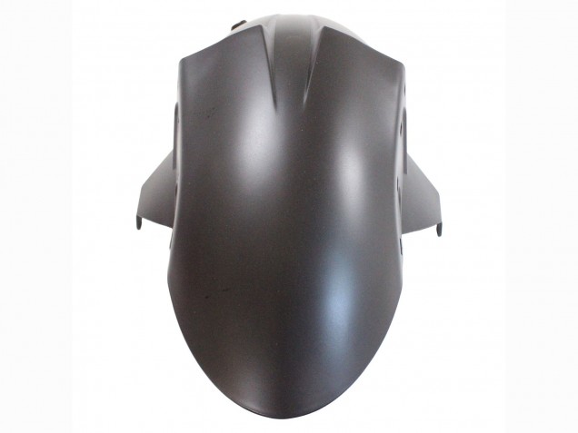 2007-2008 Kawasaki ZX6R Motorcycle Fairings - Matte Black with Yellow Logo Ninja Canada Websites