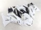 2009-2012 Kawasaki ZX6R Motorcycle Fairings - White Black Ninja Canada Websites