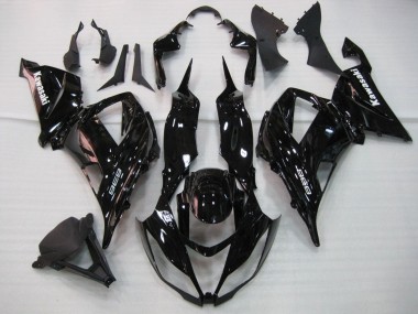 2013-2018 Kawasaki ZX6R Motorcycle Fairing - Glossy Black Canada Websites
