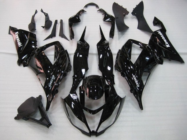 2013-2018 Kawasaki ZX6R Motorcycle Fairing - Glossy Black Canada Websites