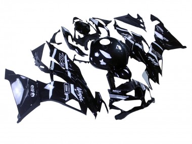 2019-2022 Kawasaki ZX6R Motorcycle Fairings - Glossy Black White Canada Websites