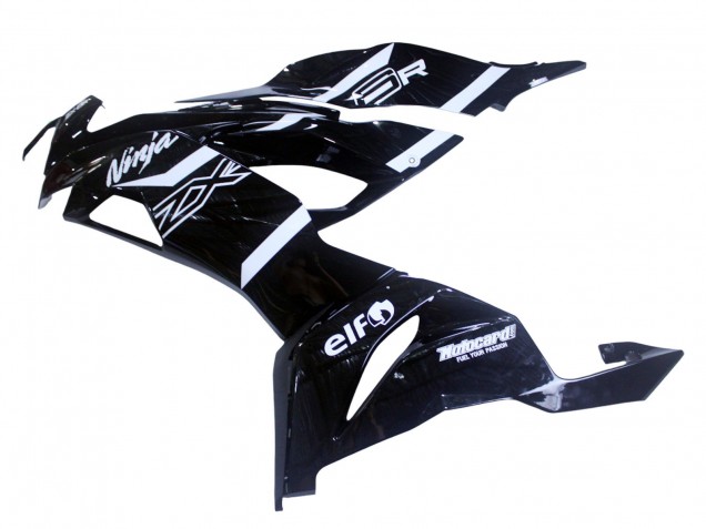 2019-2022 Kawasaki ZX6R Motorcycle Fairings - Glossy Black White Canada Websites