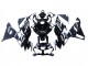2019-2022 Kawasaki ZX6R Motorcycle Fairings - Glossy Black White Canada Websites