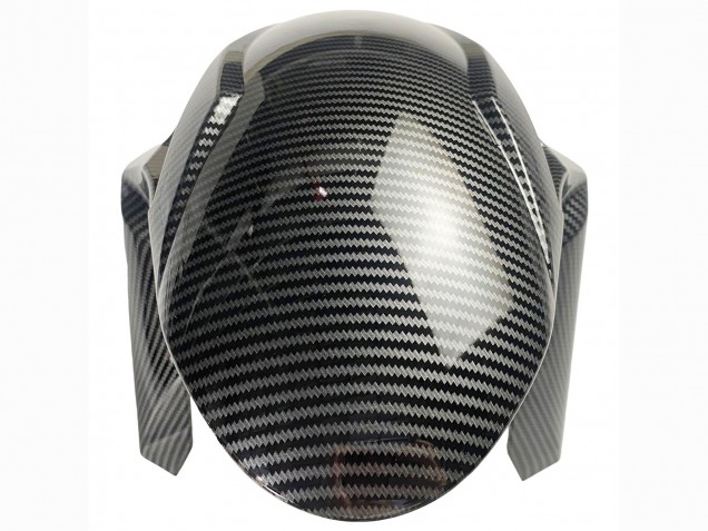 2019-2022 Kawasaki ZX6R Motorcycle Fairings - White Black Carbon Fiber Canada Websites