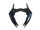 2013-2024 Kawasaki EX300 Motorcycle Fairings - Glossy Black Blue Canada Websites