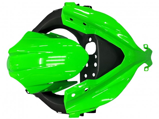 2013-2024 Kawasaki EX300 Motorcycle Fairings - Green Silver Black Canada Websites