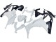 2013-2024 Kawasaki EX300 Motorcycle Fairings - White Black Canada Websites