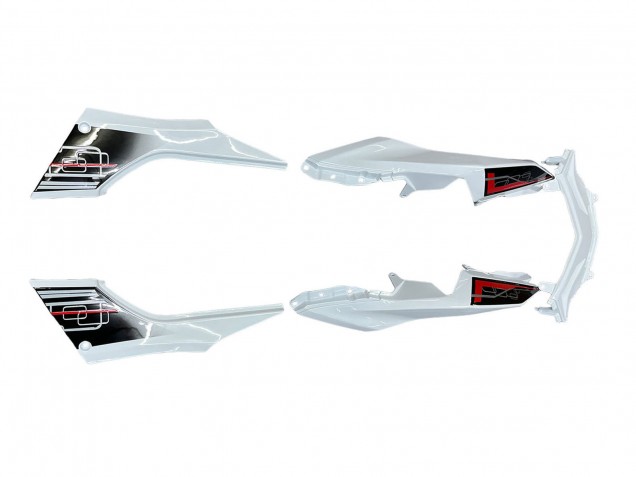 2013-2024 Kawasaki EX300 Motorcycle Fairings - White Red Black Canada Websites