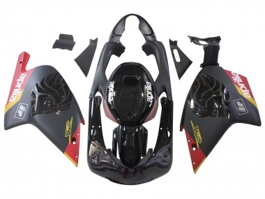 2000-2005 Aprilia RS125 Motorcycle Fairings - Black Red Yellow Canada Websites