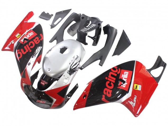 2000-2005 Aprilia RS125 Motorcycle Fairings - Red Black Silver Racing Canada Websites
