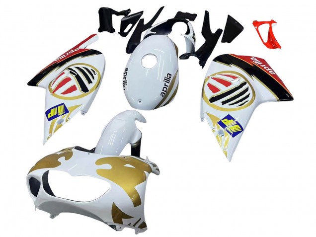 2000-2005 Aprilia RS125 Motorcycle Fairings - White Yellow Red Canada Websites