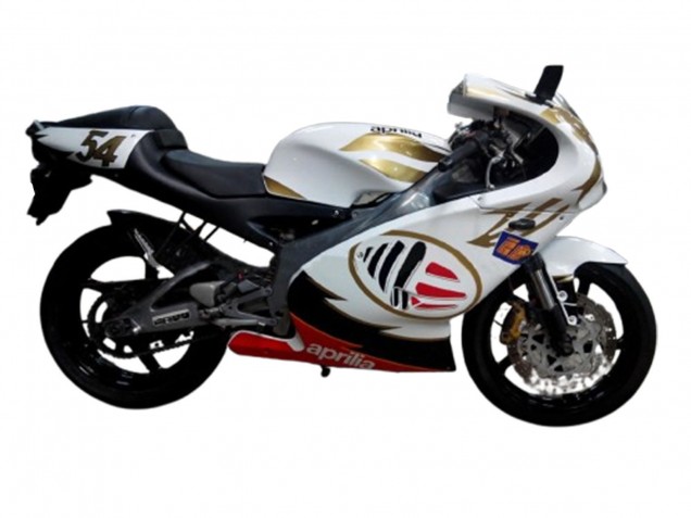 2000-2005 Aprilia RS125 Motorcycle Fairings - White Yellow Red Canada Websites