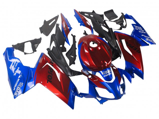 2006-2011 Aprilia RS125 Motorcycle Fairings - Blue Red Canada Websites