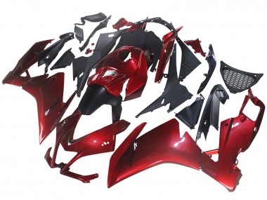 2012-2018 Aprilia RS4 50 125 Motorcycle Fairing - Red Matte Black Canada Websites