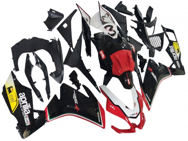 2012-2018 Aprilia RS4 50 125 Motorcycle Fairings - White Red Yellow Glossy Black Canada Websites
