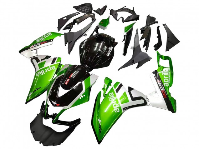2012-2019 Aprilia RS4 50 125 Motorcycle Fairings - White Green Glossy Black Canada Websites