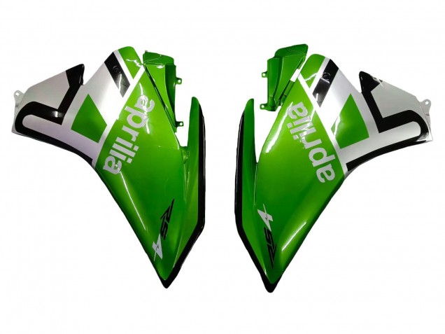 2012-2019 Aprilia RS4 50 125 Motorcycle Fairings - White Green Glossy Black Canada Websites