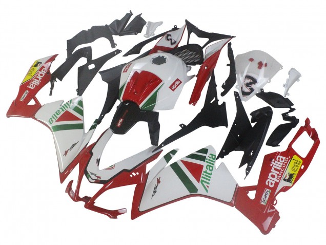 2012-2019 Aprilia RS4 50 125 Motorcycle Fairing Kits - White Red Green Yellow Alitalia Canada Websites