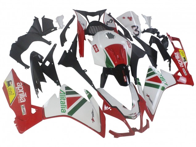 2012-2019 Aprilia RS4 50 125 Motorcycle Fairing Kits - White Red Green Yellow Alitalia Canada Websites